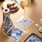 Botanical Cotton Cocktail Napkin Roll
