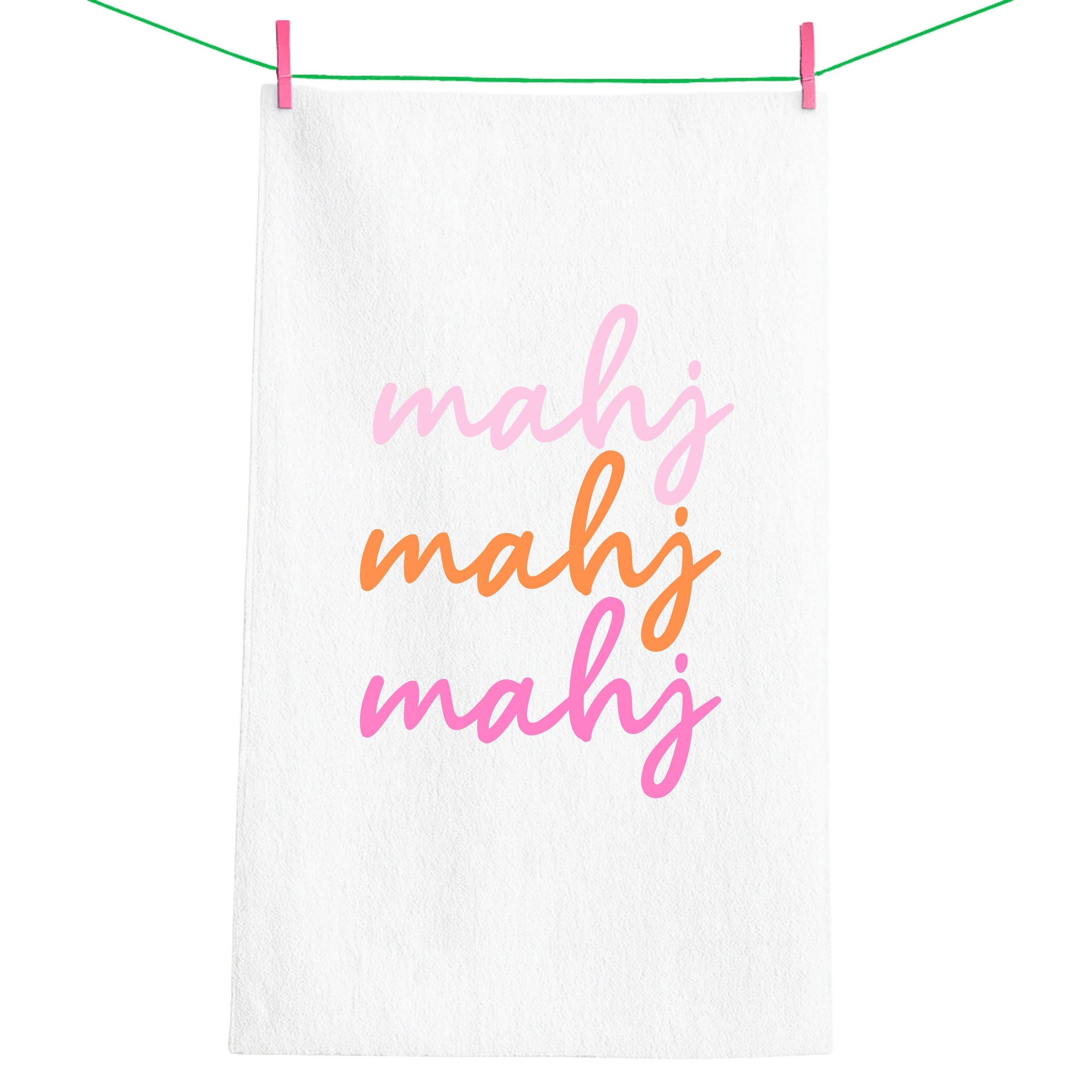 Mahj Tea Towel