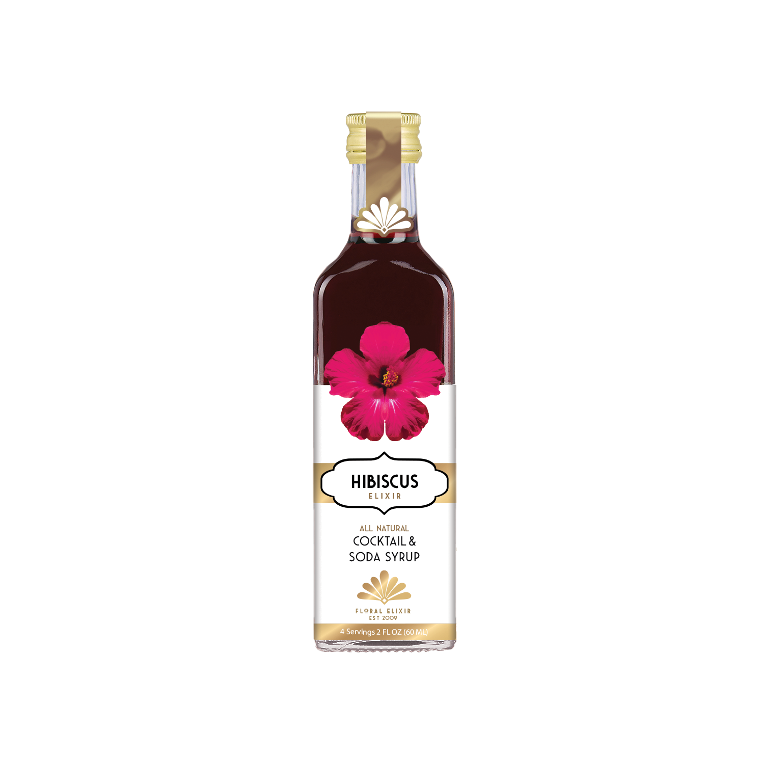 Hibiscus Syrup. 250mL