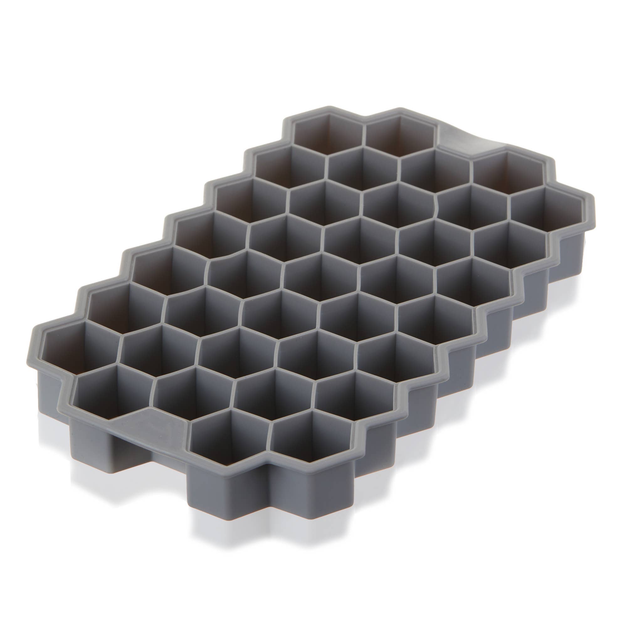 Honeycomb Silicone Ice Tray wtih Lid