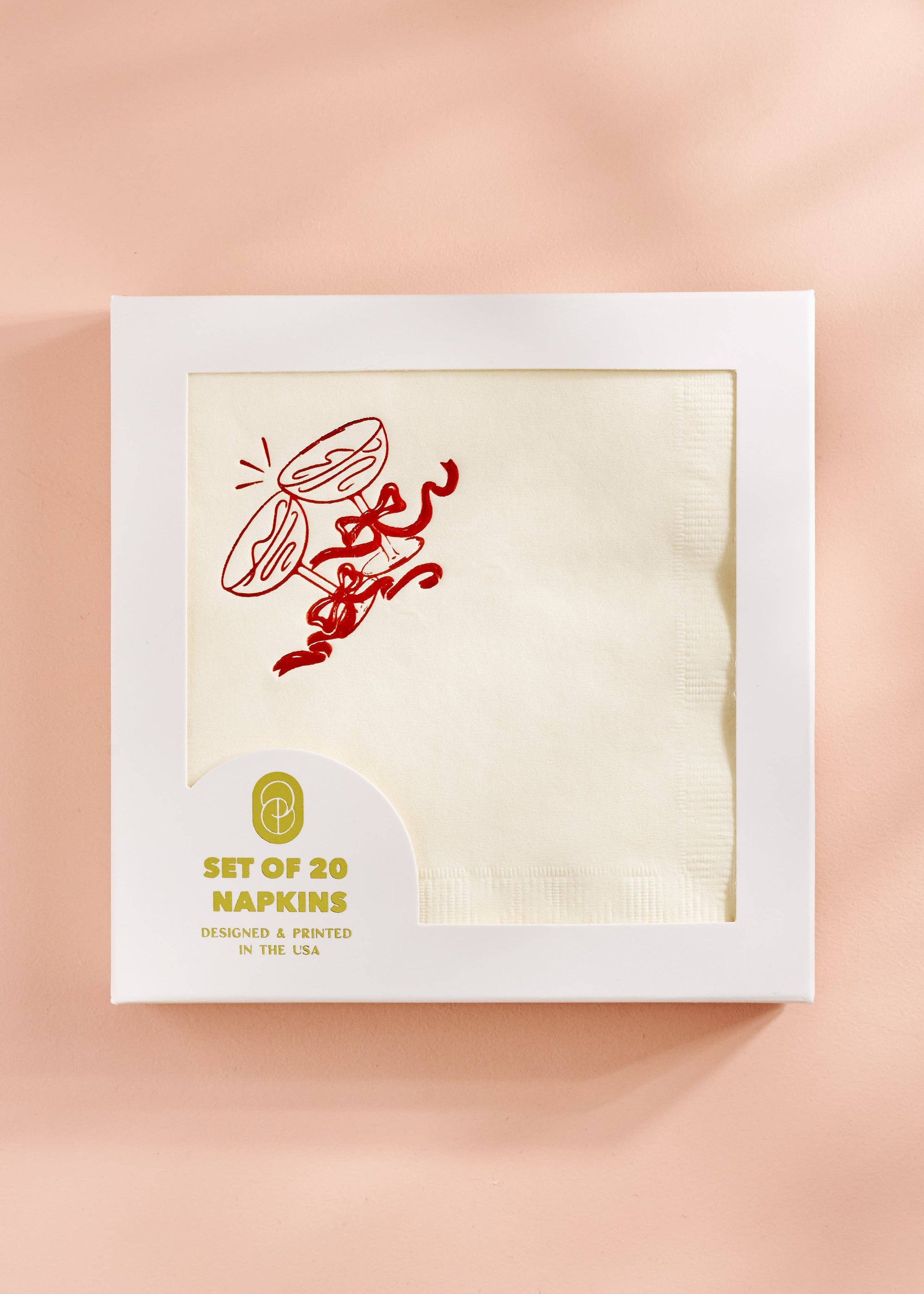 CHEERS! Cocktail Paper Beverage Napkin - Set of 20