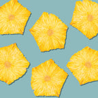 BlueHenry Dehydrated Pineapple Wheels 3 oz. Box