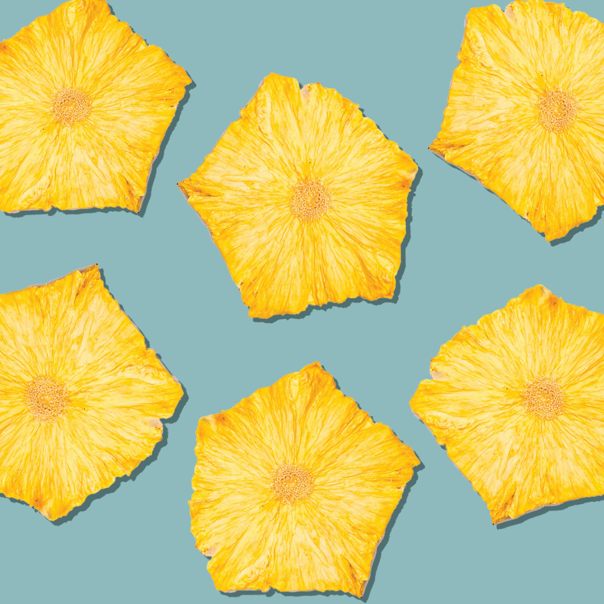 BlueHenry Dehydrated Pineapple Wheels 3 oz. Box