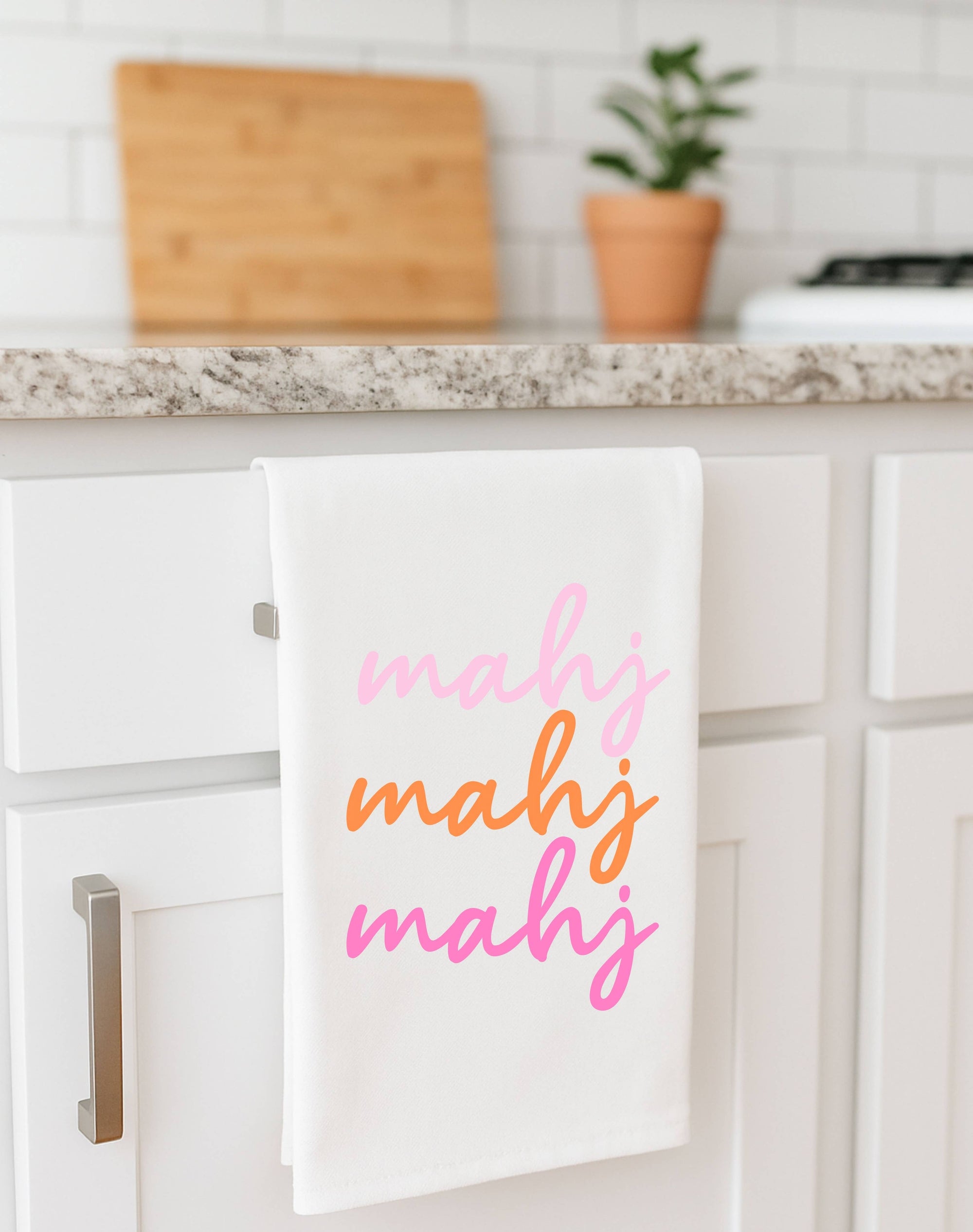 Mahj Tea Towel