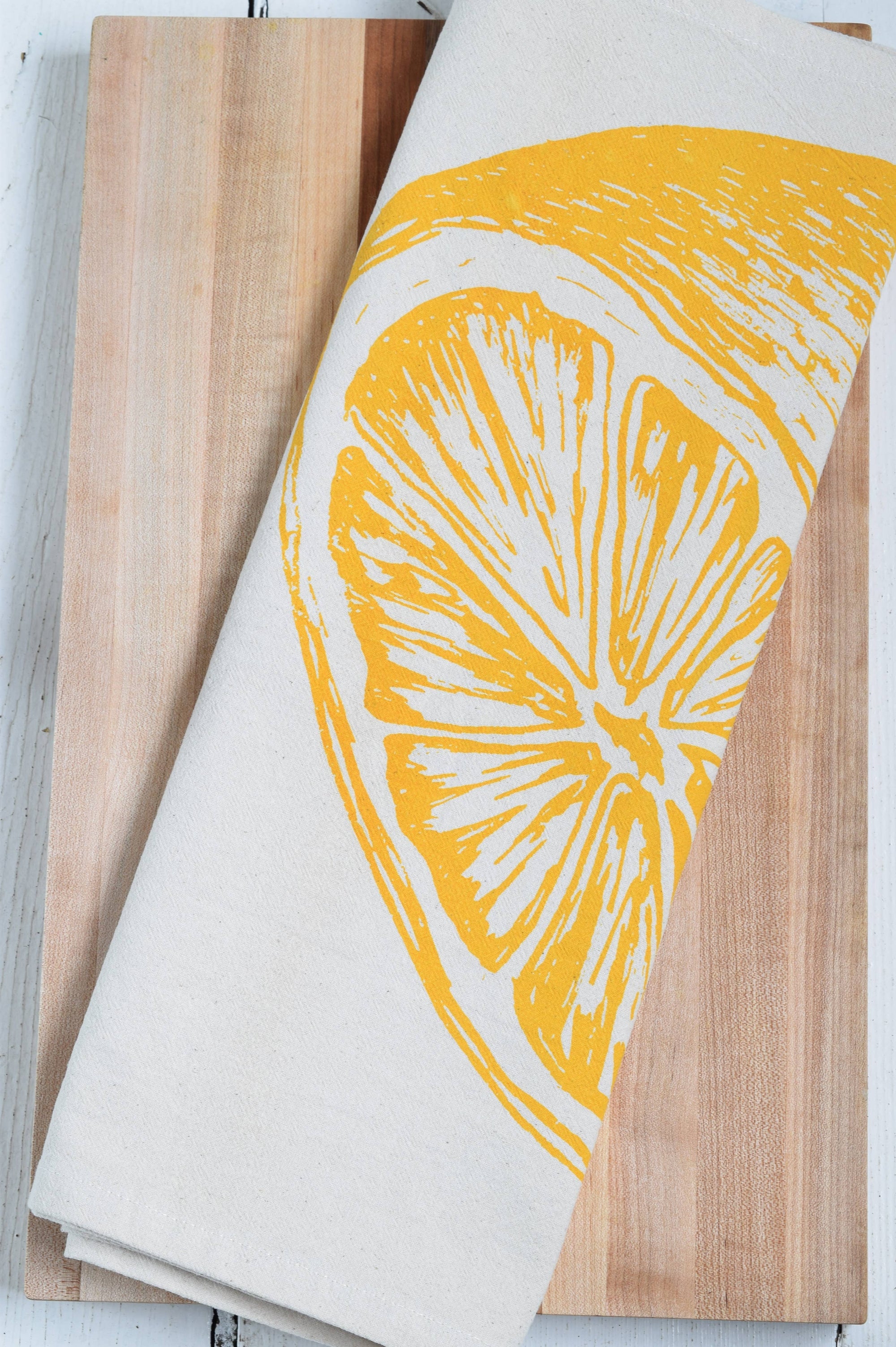 Citrus Bar Towel - Organic Cotton
