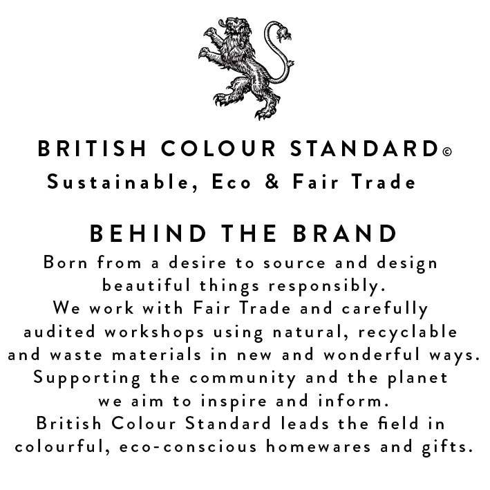 British Colour Standard Coasters Set of 4 - Midnight Blue/Tuscan Yellow