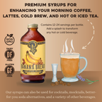 Portland Syrups - Banana Bread 12 oz - Coffee / Cocktail / Mocktail Syrup