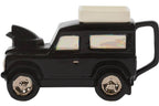 The Original Gluggle Jug Factory - Land Rover One Cup Teapot: Black