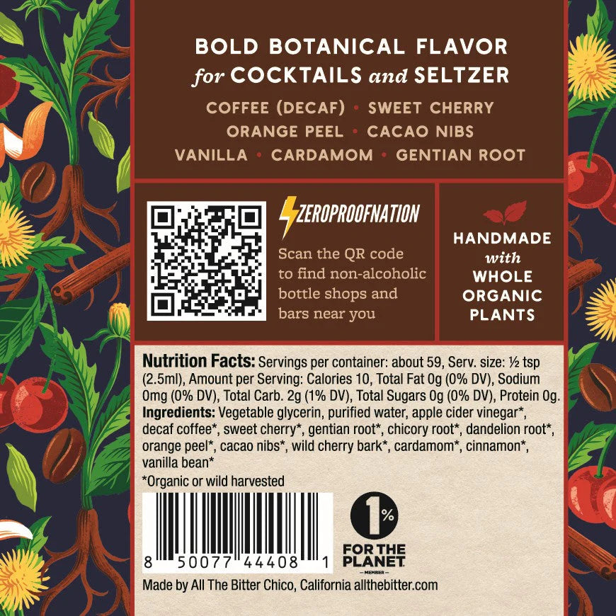 Coffee & Cherry Bitters 2oz