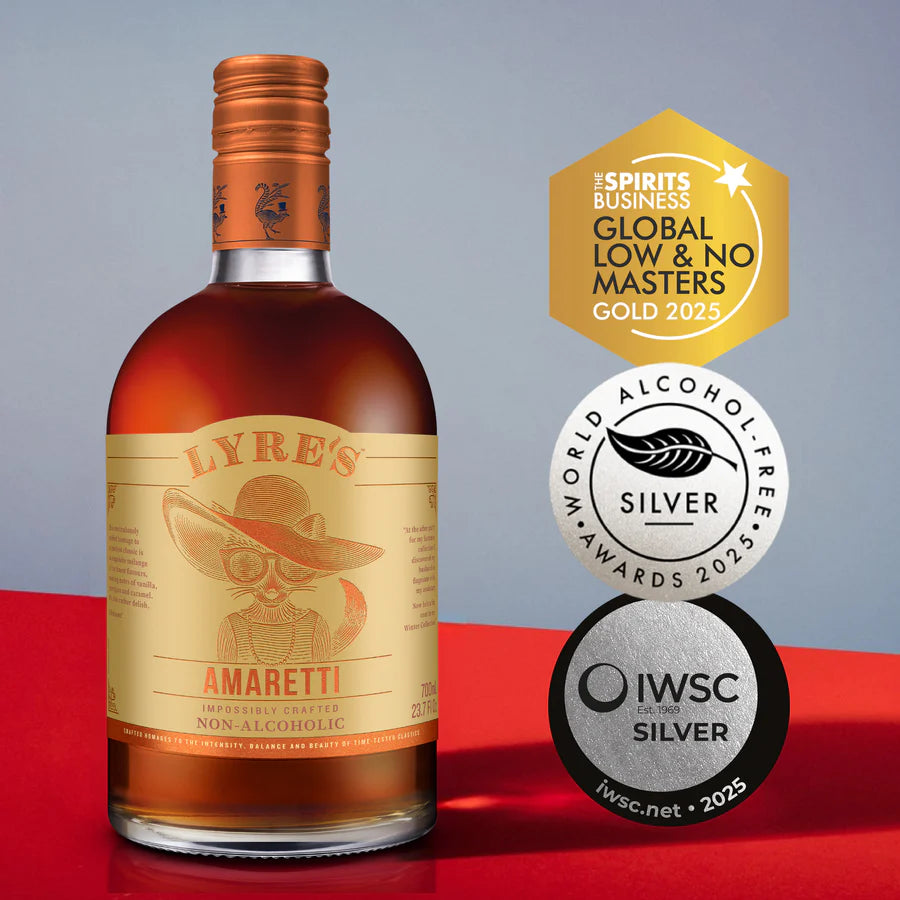 Lyre's NON-ALCOHOLIC AMARETTI LIQUEUR - 700mL