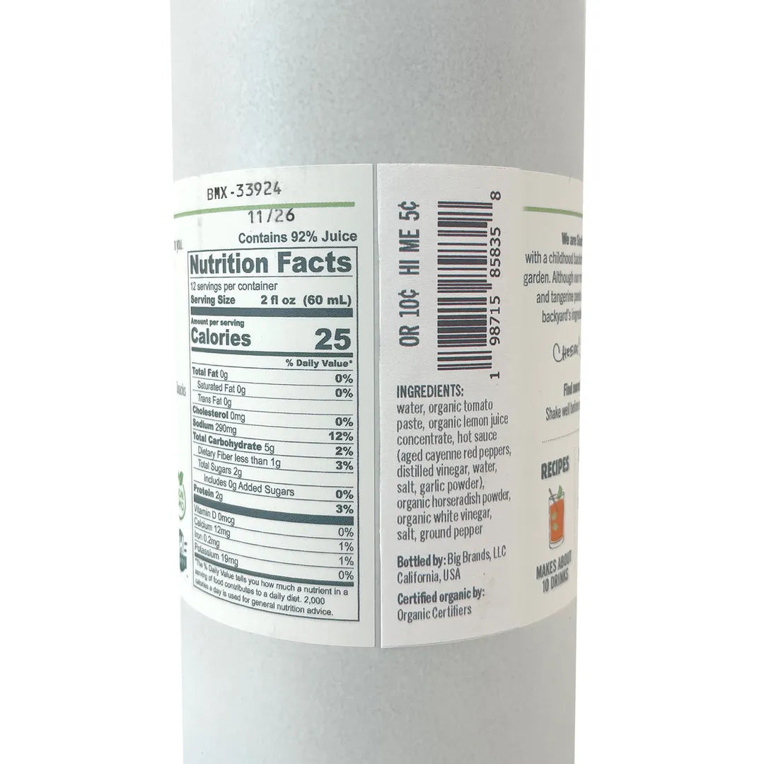 A Girl Walks Into a Bar - Organic Bloody Mary Mix