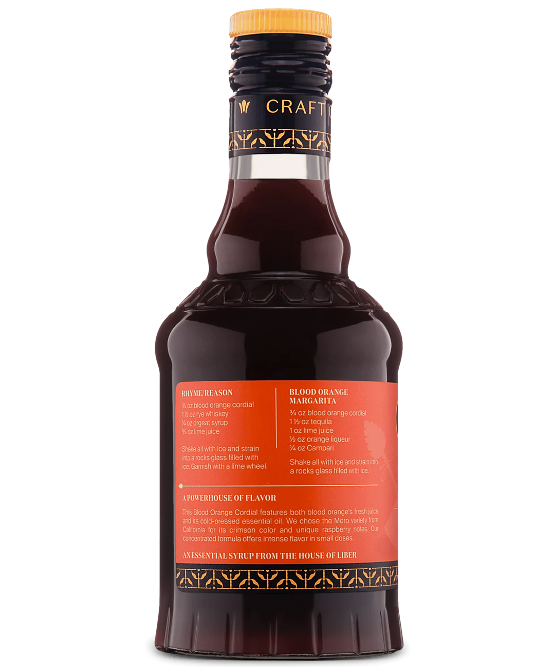 Liber & Co. Blood Orange Cordial 375ml