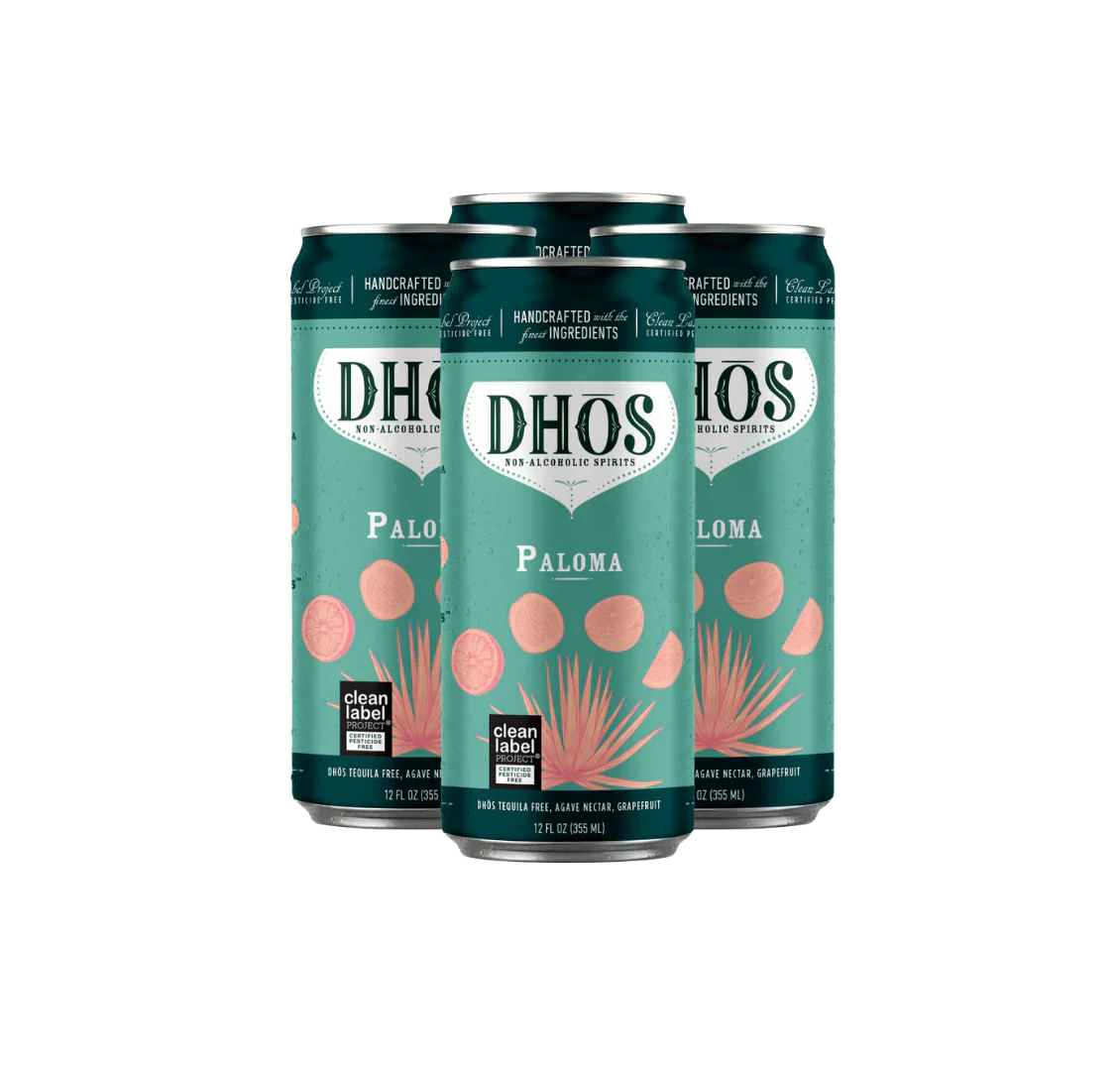 DHOS ZERO PROOF PALOMA 4 Pack