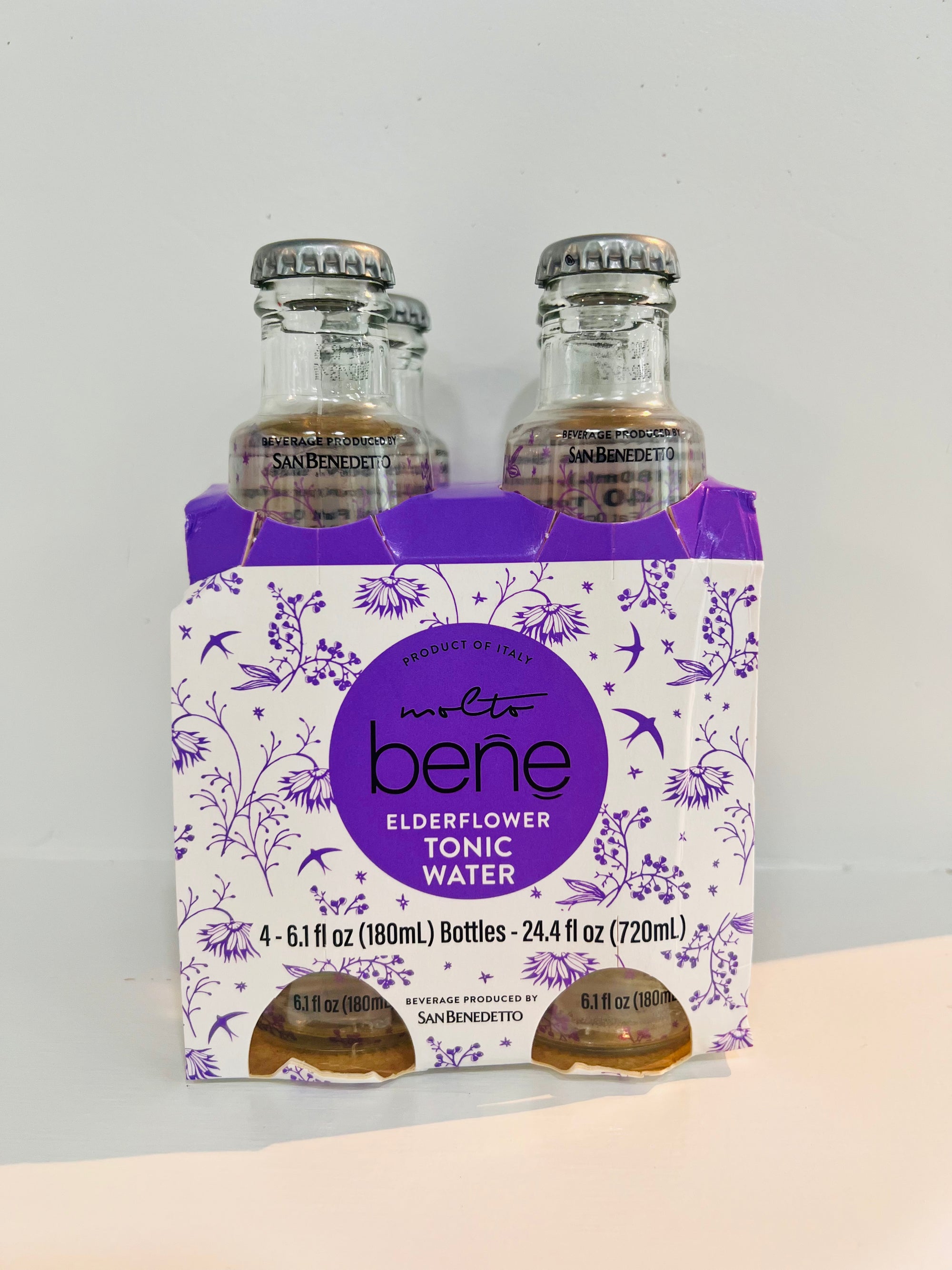 BENE ELDERFLOWER TONIC WATER 4 Pack Bottles