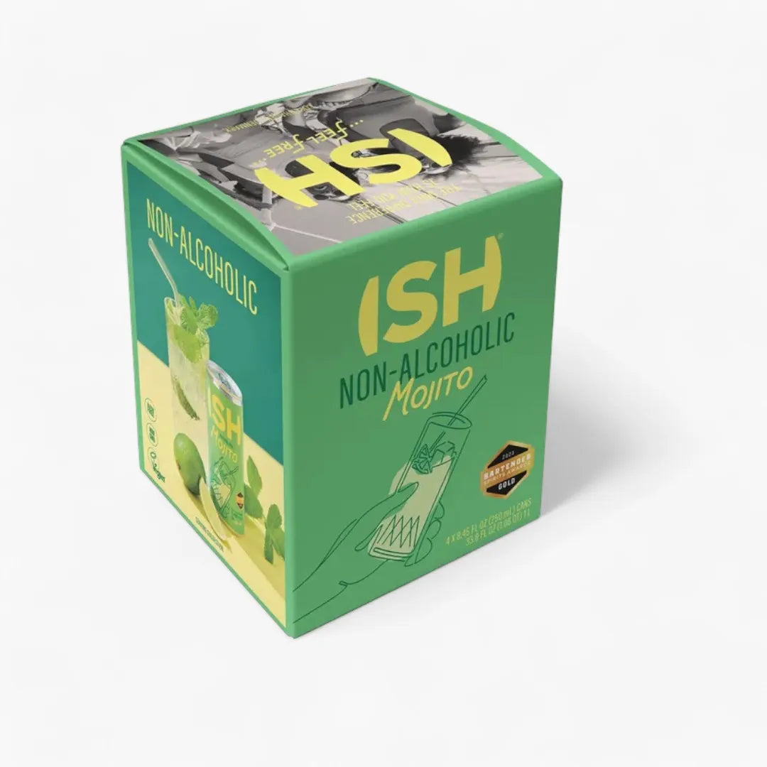 ISH Mojito Canned Cocktail - 4 pack of 8.4 fl oz. Cans