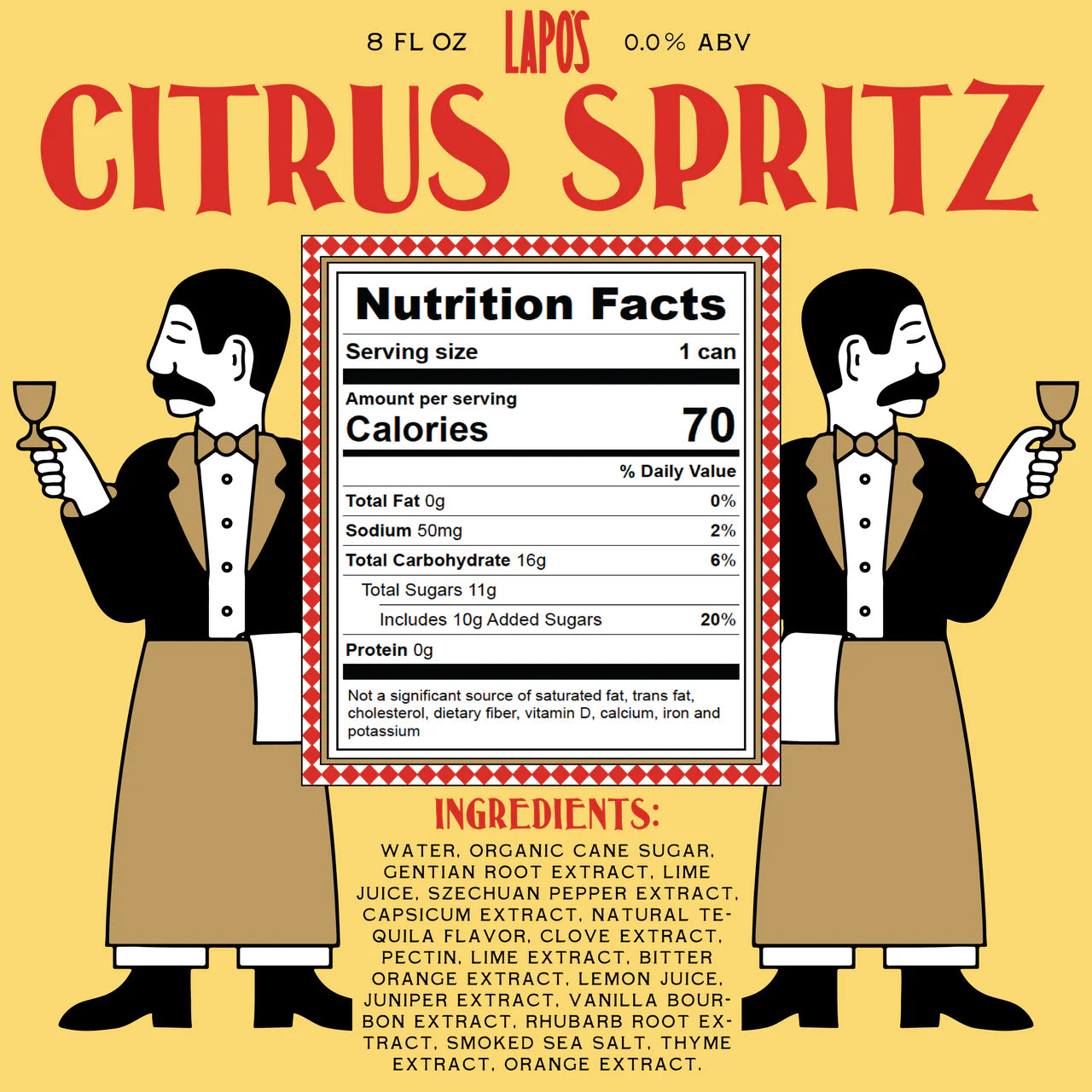 Lapos Citrus Spritz  - 4 pack