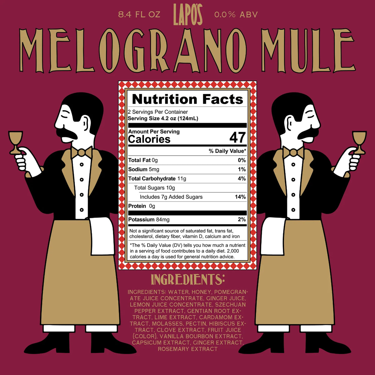 Lapos Melograno Mule 4 Pack