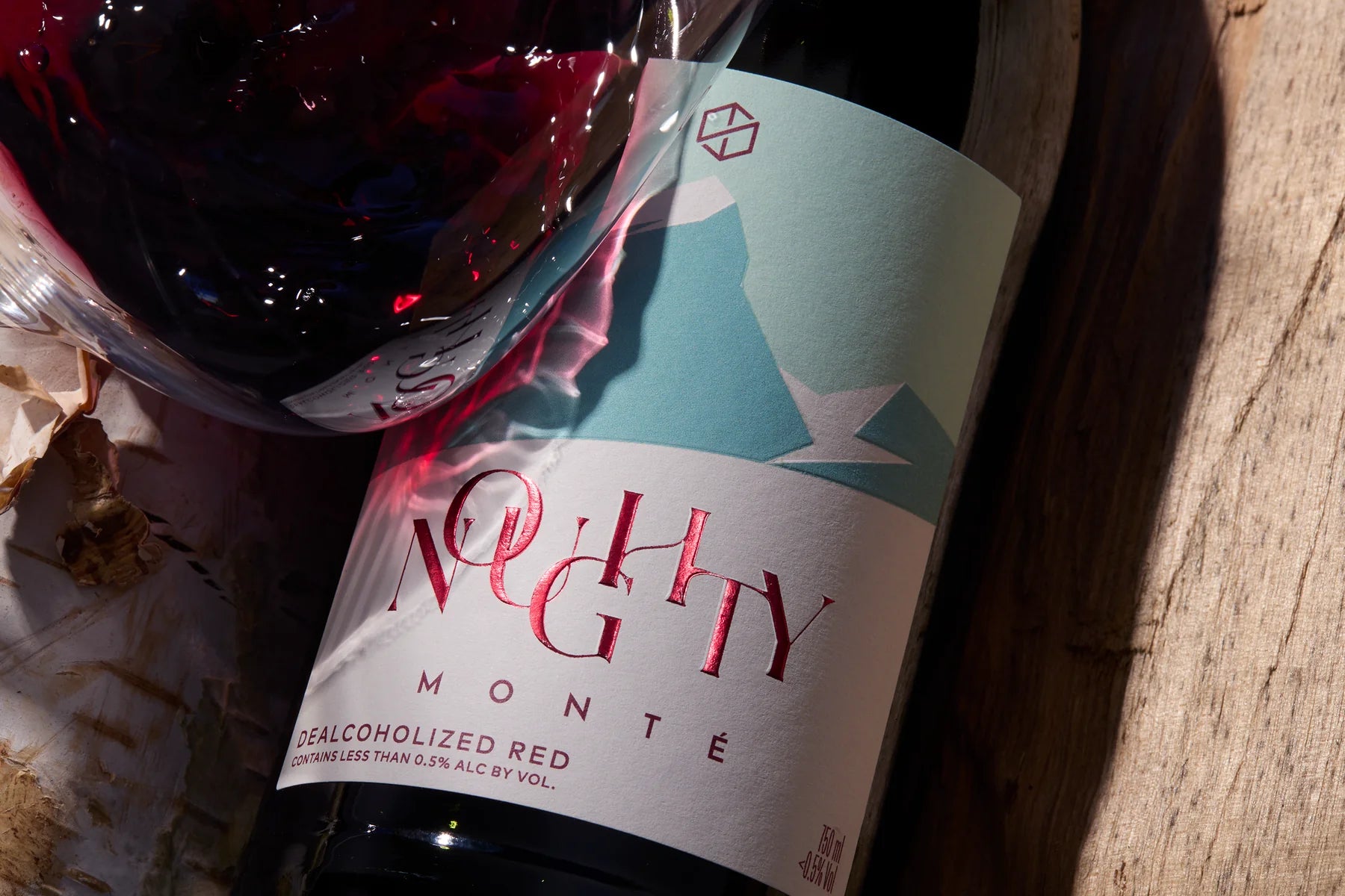 Noughty Monté Non-Alcoholic Red Wine - Syrah - 750mL