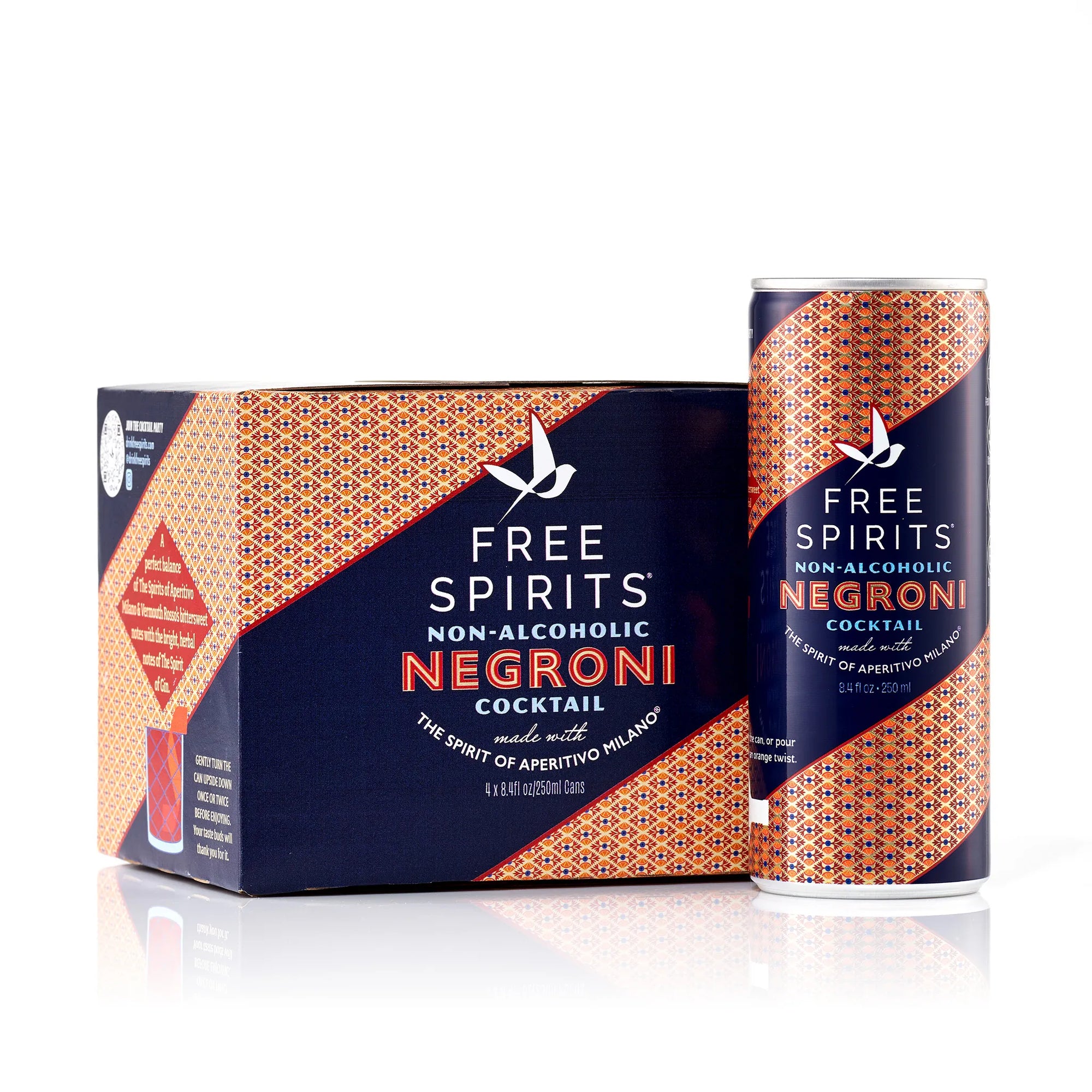 Free Spirits NA Negroni Cocktail 4 Pack