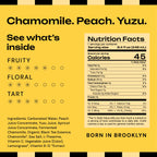 OOSO SPARKLING TEA CHAMOMILE PEACH YUZU
