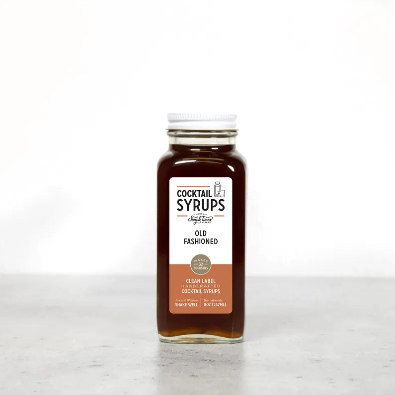 Simple Old Fashioned Cocktail Syrup | Clean Label Cocktail Syrups