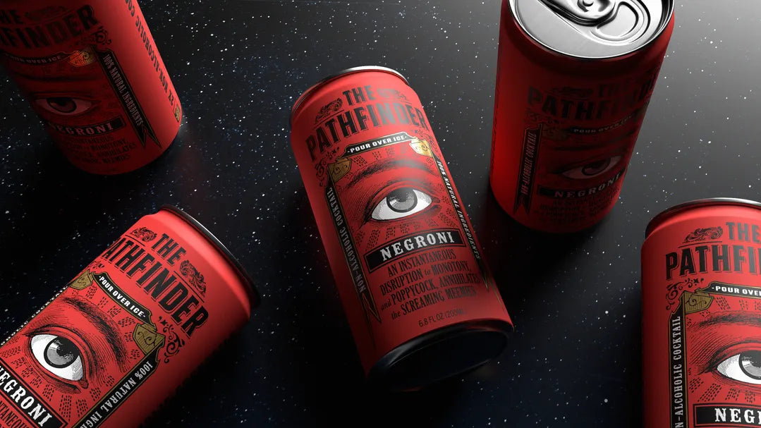 The Pathfinder Negroni - 4 pack of 6.8 fl oz Single Serving Cans