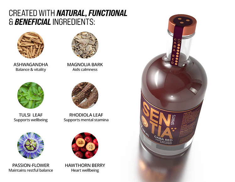 Sentia Ingredients Sentia Gaba Red 500ml – Moxologie Store