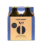 Curious Zero Lion's Mane Lager • Booze-Free Craft Brew - 1 bottle - 340 mL / 11.5 oz
