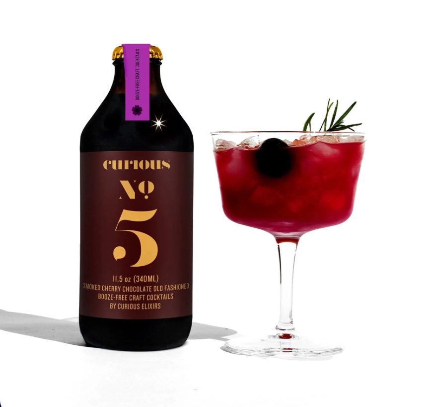 Curious Elixir No. 5 Booze-Free Cocktail - 340 ml / 11.5 oz / 2.3 Servings per Bottle
