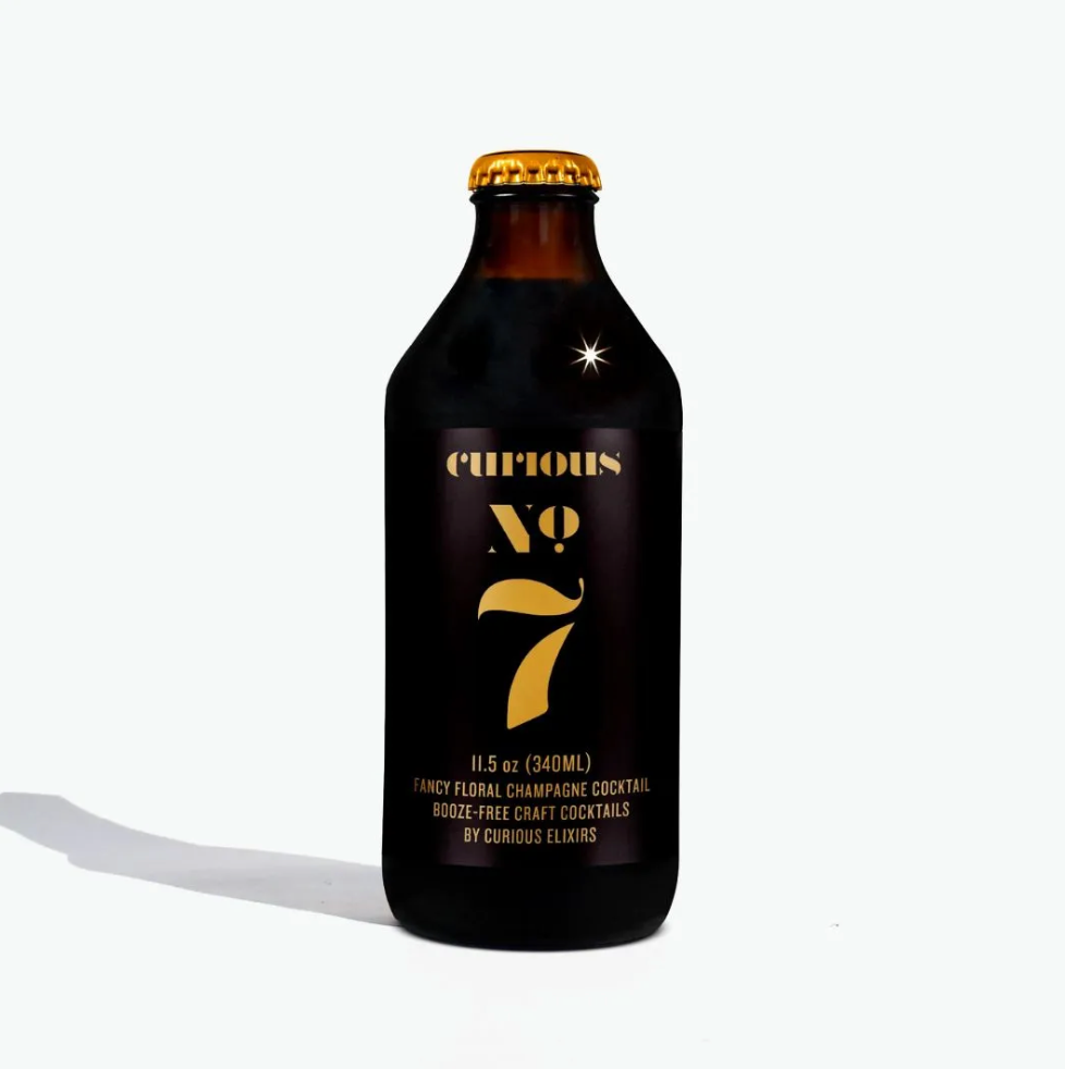 Curious Elixir No. 7 Booze-Free Cocktail - 340 mL / 11.5 oz / 2.3 Servings per Bottle