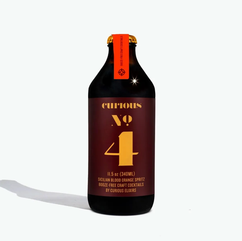 Curious Elixir No. 4 Booze-Free Cocktails - 340 ml / 11.5 oz / 2.3 Servings per Bottle