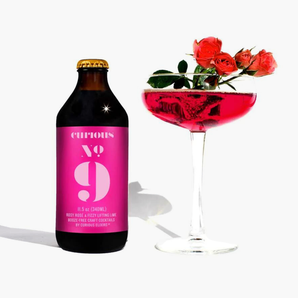 Curious Elixir No. 9 Booze-Free Cocktail - 340 mL / 11.5 oz / 2.3 Servings per Bottle