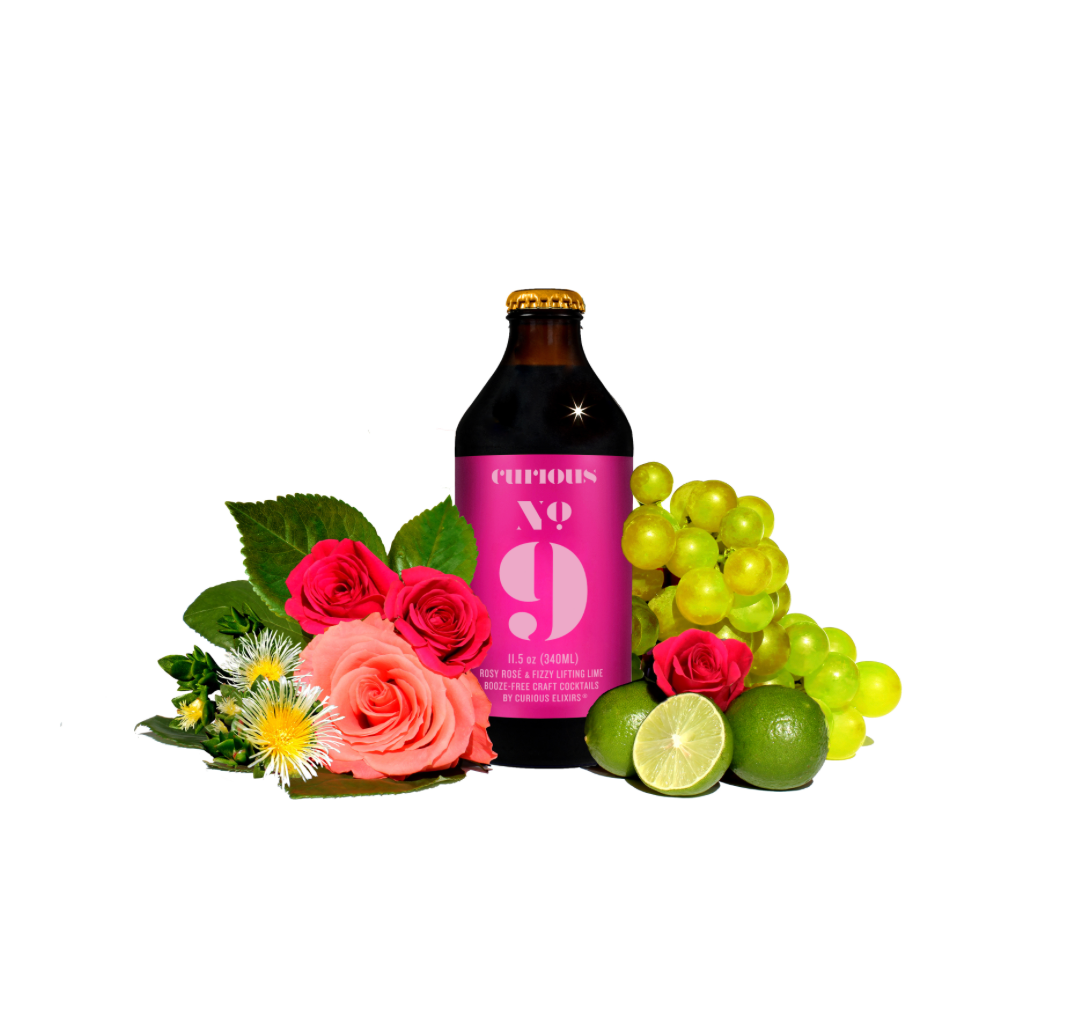 Curious Elixir No. 9 Booze-Free Cocktail - 340 mL / 11.5 oz / 2.3 Servings per Bottle