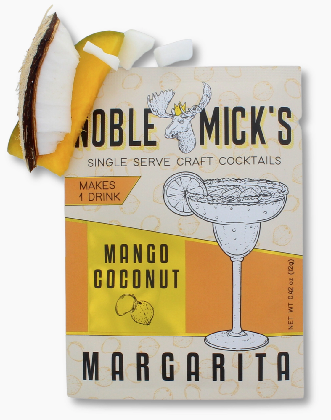 Noble Mick's - - Mango Margarita Single Serve Craft Cocktail