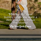 TOST Sparkling White Tea, Cranberry & Ginger - 750mL
