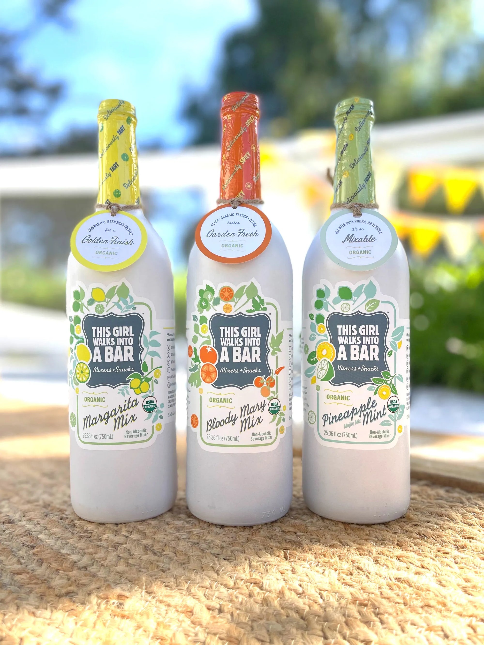 A Girl Walks Into a Bar - Organic Pineapple Mint Mojito Mix