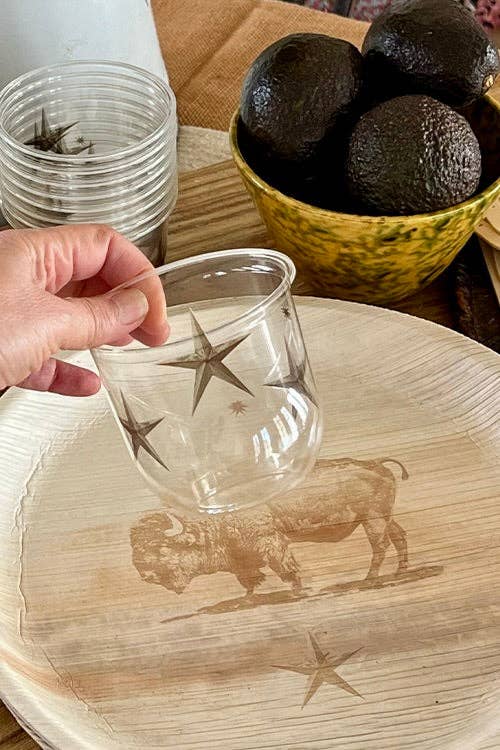 Compostable Cold Cups 12oz | Treasured Star | 8-Pack