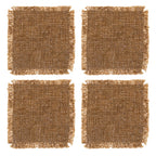 Double Stitch Coasters: Ochre