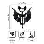 Vino Spooky Bat - Wine & Beer Opener