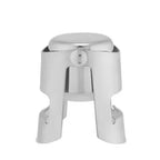 Fizz Chrome Champagne Stopper in Silver