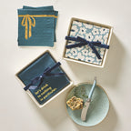 Ceramic Napkin Tray + Napkins - Let's Drink
