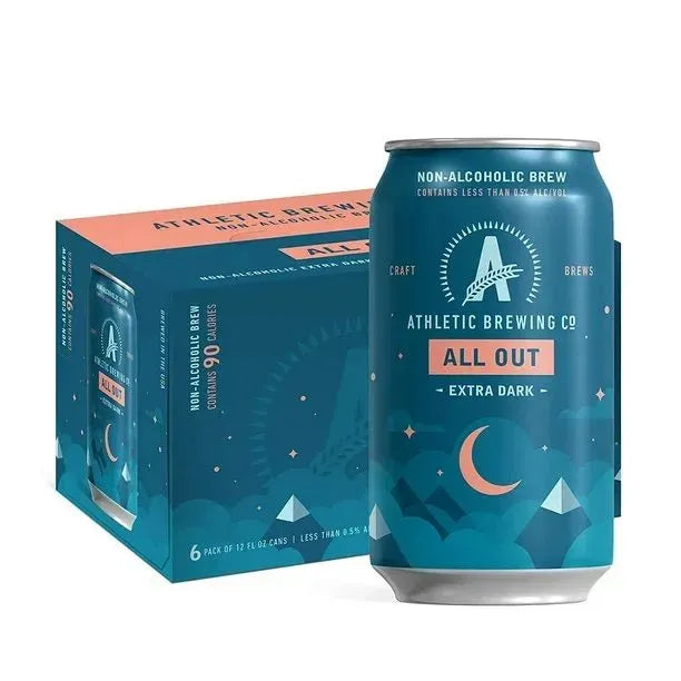 Athletic Brewing - All Out Extra Dark (6-Pack)