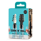 Cork N' Roll Guitar Wine Stoppers Set