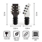 Cork N' Roll Guitar Wine Stoppers Set