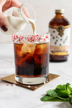 Portland Syrups - Peppermint Syrup 3.4 oz - cocktail / mocktail beverage mix