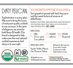 Dirty Pelican - Elderflower Paloma: 750ml