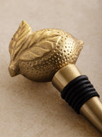 Lemon Bottle Stopper - 4.5" x 2"