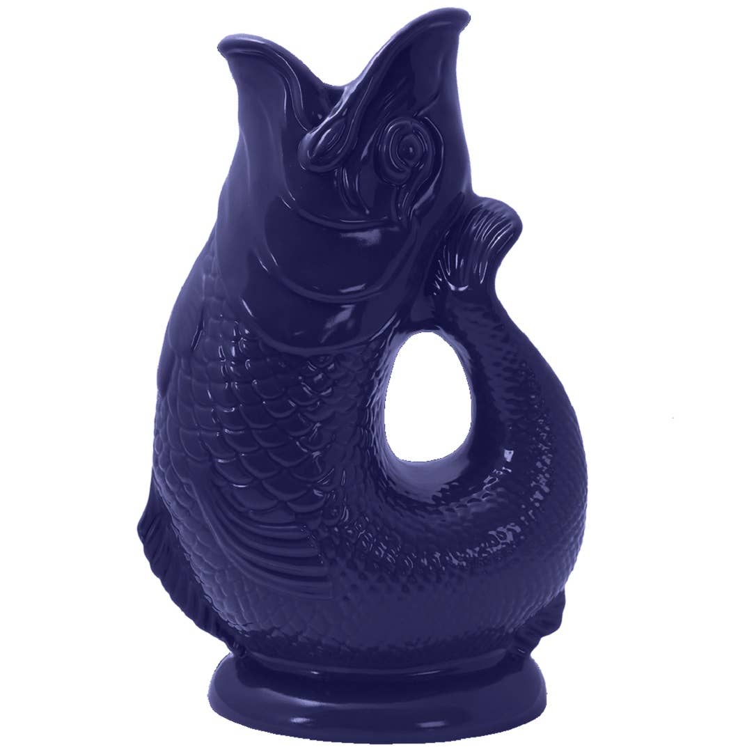 The Original Gluggle Jug Factory - Cobalt Blue - Mini
