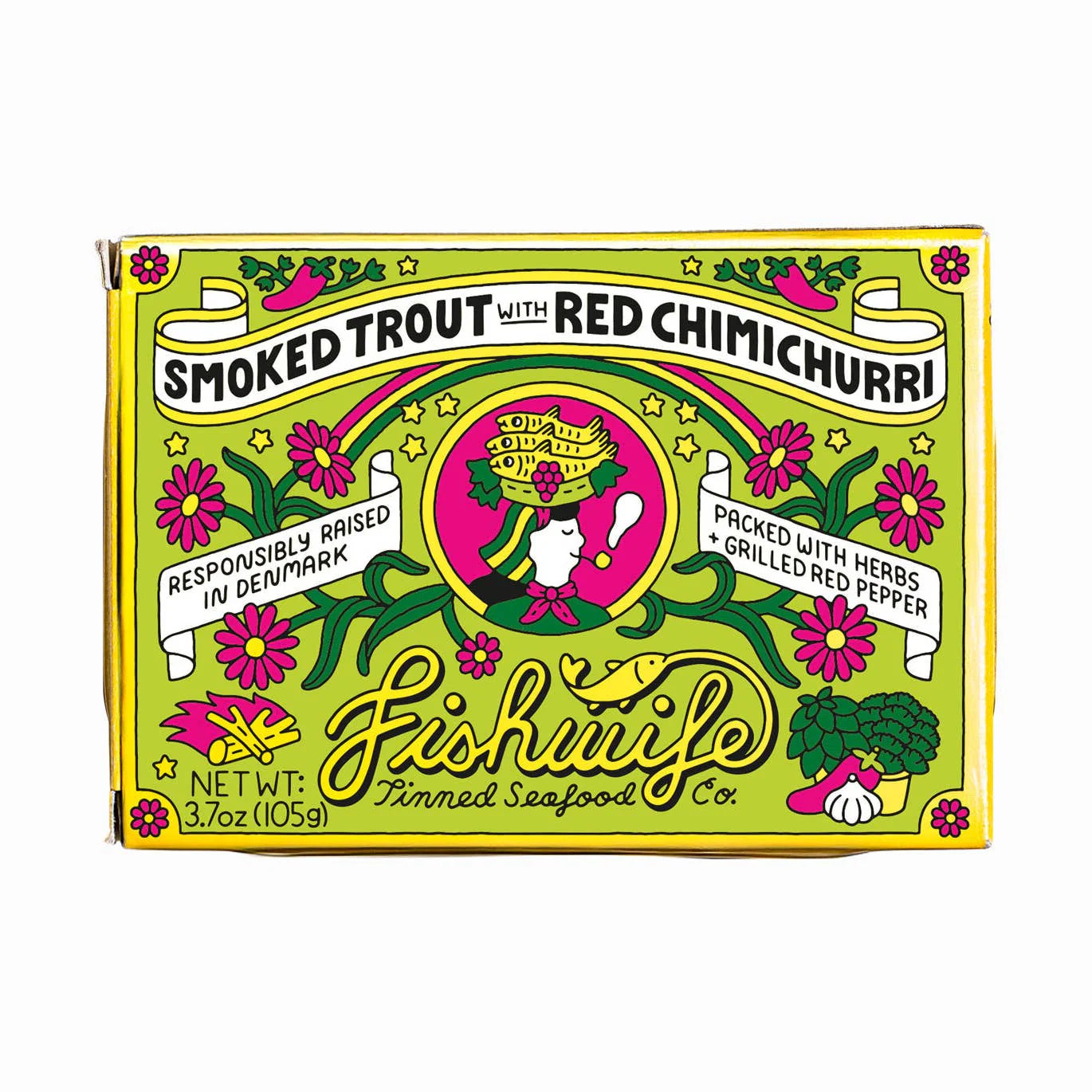 Fishwife - Smoked Trout in Red Chimichurri Tinned Fish