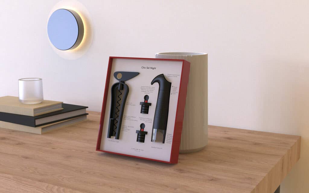 Wine Opener & Pump - Chic Set Night - L'Atelier du Vin - USA
